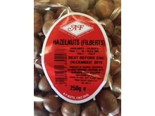 Filberts Hazels 4 packs 250gm